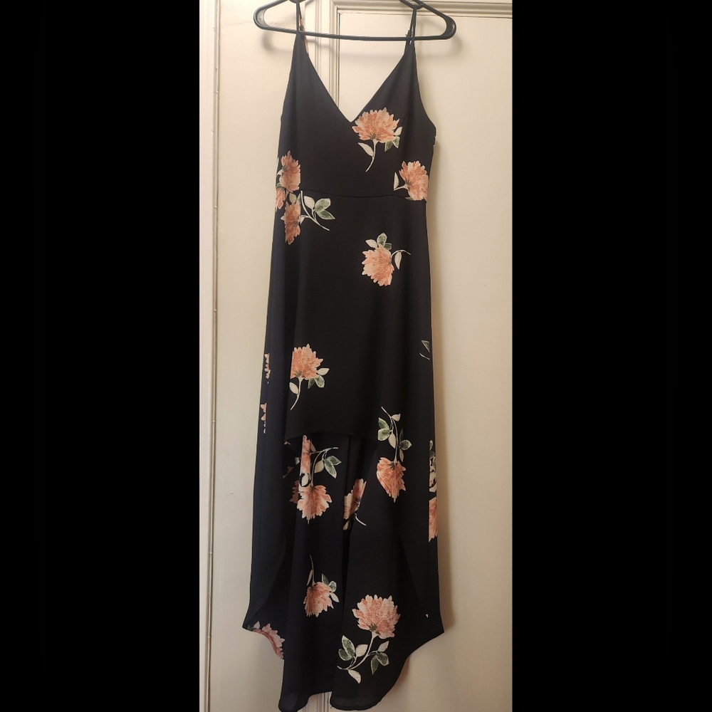 Dynamite high-low floral dress